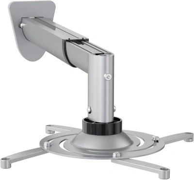 Кронштейн для проектора Cactus CS-VM-PR05BL-AL серебристый макс.10кг настенный поворот и наклон