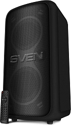 Колонка порт. Sven PS-1000 черный 160W 1.0 BT/3.5Jack 10м 8000mAh (SV-022686)