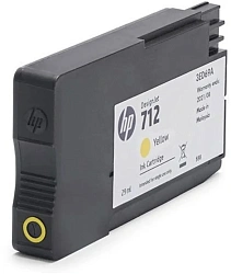 Картридж струйный HP 712 3ED69A желтый (29мл) для HP DJ Т230/630