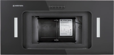 Вытяжка встраиваемая Meferi Ultra INBOX60BK Glass черный управление: кнопочное (1 мотор)
