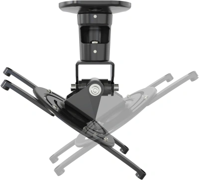 Кронштейн для проектора Cactus CS-VM-PR01-BK черный макс.10кг потолочный поворот и наклон