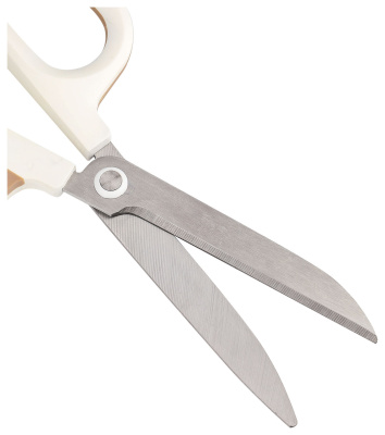 Ножницы Deli ENS056-WT Nusign офисные 145мм титановое покрытие сталь белый (упак.:1шт) блистер