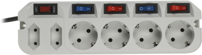 Сетевой фильтр Most ARG 5м (6 розеток) белый (коробка)