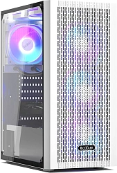 Корпус PcCooler MA100 Mesh Wh белый без БП ATX 5x120mm 2xUSB2.0 1xUSB3.0 audio bott PSU