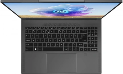Ноутбук MSI Creator 16 AI Studio A1VIG-060RU Core Ultra 9 185H 64Gb SSD2Tb NVIDIA GeForce RTX4090 16Gb 16" IPS UHD+ (3840x2400) Windows 11 Pro grey WiFi BT Cam (9S7-15F314-060)
