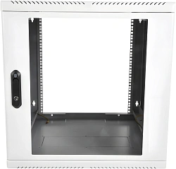 Шкаф коммутационный ЦМО (ШРН-М-12.500) настенный 12U 600x520мм пер.дв.стекл 130кг серый 456мм 21.6кг 180град. 610мм