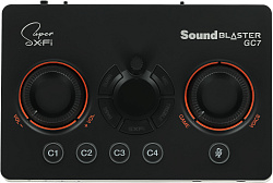 Звуковая карта Creative USB Sound BlasterX GC7 (Super X-Fi Ultra DSP) 7.1 Ret
