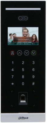 Видеопанель Dahua DHI-VTO6541H-S2 цветной сигнал цвет панели: черный