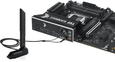 Материнская плата Asus TUF GAMING B850-E WIFI SocketAM5 AMD B850 4xDDR5 ATX AC`97 8ch(7.1) 2.5Gg RAID+HDMI+DP