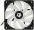 Вентилятор для корпуса ID-Cooling TF-12025 ARGB 120х120x25 черный 4-pin 31дБ (TF-12025-ARGB) Ret