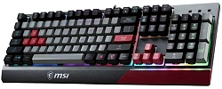 Клавиатура MSI GK30 INFRARED механическая черный/красный USB for gamer LED (S11-04RUF01-CLA)