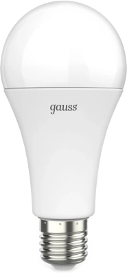 Лампа светодиодная Gauss A70 22Вт цок.:E27 груша 220B св.свеч.бел.теп. (упак.:10шт) (102502122)