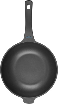 Сковорода ВОК (WOK) Rondell Weiser RDA-1557 круглая 28см покрытие: Xylan Plus ручка несъемная (без крышки) черный