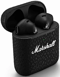Гарнитура вкладыши Marshall Minor III черный беспроводные bluetooth в ушной раковине (MINOR III BLACK)