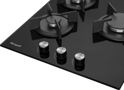 Газовая варочная поверхность Weissgauff HG 430 BGH черный