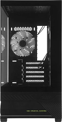 Корпус MSI MAG Pano M110R черный без БП mATX 6x120mm 2x140mm 2xUSB3.0 audio AirDuct bott PSU