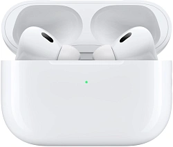 Гарнитура внутриканальные Apple AirPods Pro 2 2023 USB-C A3047/A3048/A2968 белый беспроводные bluetooth в ушной раковине (MTJV3LL/A)