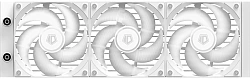 Система водяного охлаждения ID-Cooling FX360 TD Wh ARGB Soc-AM5/AM4/1200/1700/1851 белый 4-pin 27.2dB Al+Cu LCD 350W Ret (FX360 TD WHITE)