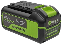 Батарея аккумуляторная Greenworks High Power G40HP5 40В 5Ач Li-Ion (2958607)