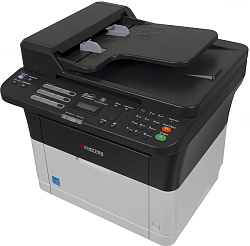 МФУ лазерный Kyocera FS-1025MFP (1102M63RU0/RUV/RU2/NX2/DZ2) A4 Duplex белый