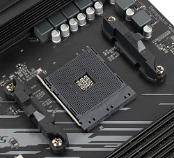 Материнская плата Gigabyte B550M AORUS ELITE Soc-AM4 AMD B550 4xDDR4 mATX AC`97 8ch(7.1) GbLAN RAID+DVI+HDMI