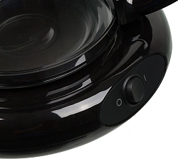 Кофеварка капельная Tefal CM361838 1200Вт серебристый/черный