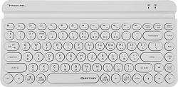 Клавиатура A4Tech Fstyler FBK30 белый USB беспроводная BT/Radio slim Multimedia (FBK30 WHITE)