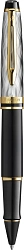 Ручка роллер Waterman Reflections of Paris Expert DeLuxe (2200941) Black GT F черн. черн. подар.кор. золотистый