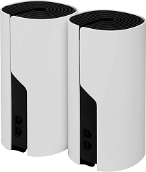 Бесшовный Mesh роутер TP-Link Deco M4 (DECO M4(2-PACK)) AC1200 10/100/1000BASE-TX белый (упак.:2шт)