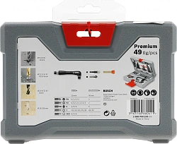 Набор бит Bosch Premium Set - 49 (2608P00233) (49пред.) для шуруповертов