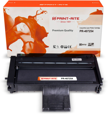 Картридж лазерный Print-Rite TFR450BPU1J PR-407254 407254 черный (2600стр.) для Ricoh SP 201/203/211/213