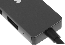 Разветвитель USB-C Origo OU3340C 4порт. черный (OU3340C/A1A)