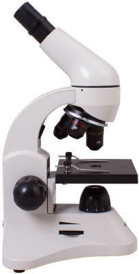 Микроскоп Levenhuk Rainbow 50L монокуляр 40-800x на 3 объектива лунный камень