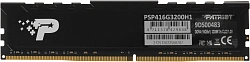 Память DDR4 16GB 3200MHz Patriot PSP416G3200H1 Signature Premium RTL PC4-25600 CL22 DIMM 288-pin 1.2В dual rank с радиатором Ret