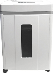 Шредер Office Kit S200TS 0,8x1 белый (секр.P-7) фрагменты 6лист. 25лтр. скобы пл.карты CD