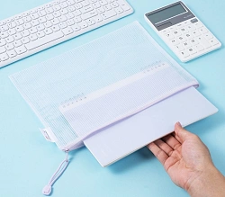 Папка на молнии ZIP Deli Colorful EF280 A4 ПВХ 0.23мм ассорти цвет молнии ассорти