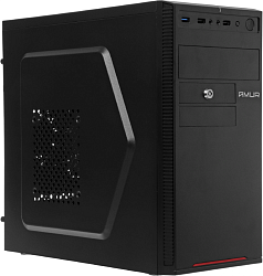 ПК Amur Нарвал B7I21 MT i3 12100 (3.3) 16Gb SSD256Gb UHDG 730 FreeDOS GbitEth 400W мышь клавиатура черный (RUS) (2147002)