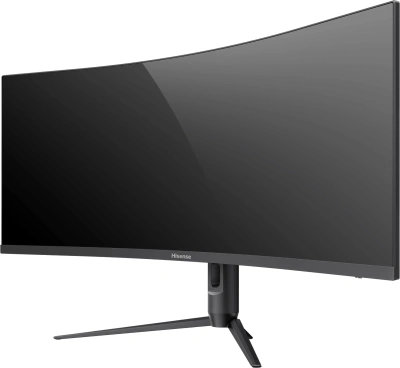 Монитор Hisense 34" 34G6K-PRO черный VA LED 1ms 21:9 HDMI M/M матовая 4000:1 280cd 89гр/89гр 3440x1440 180Hz FreeSync Premium DP 2K 6.75кг