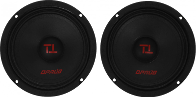 Колонки автомобильные Ural ТТ 165 ДРАЙВ (без решетки) 220Вт 96дБ 4Ом 16.5см (6 1/2дюйм) (ком.:2кол.) среднечастотные однополосные