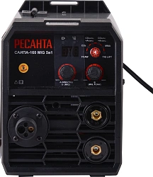 Сварочный аппарат Ресанта САИПА-160 инвертор FLUX, MMA, TIG-Lift, MIG 4.1кВт