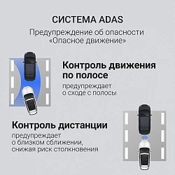 Видеорегистратор Digma FreeDrive 945W черный 4Mpix 2160x3840 170гр. GPS Allwinner