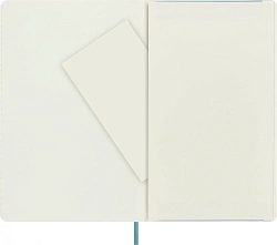 Блокнот Moleskine CLASSIC SOFT QP616B35 Large 130х210мм 192стр. линейка мягкая обложка голубой