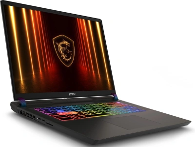 Ноутбук MSI Vector 17 HX AI A2XWJG-062RU Core Ultra 9 275HX 32Gb SSD1Tb NVIDIA GeForce RTX 5090 24Gb 17" IPS QHD+ (2560x1600) Windows 11 Home grey space WiFi BT Cam (9S7-17S372-062)