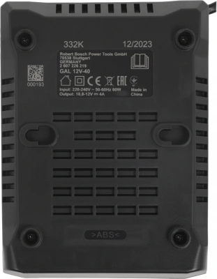 Батарея аккумуляторная Bosch GBA 12В 2Ач Li-Ion (З/У в компл.) (1600A019R8)