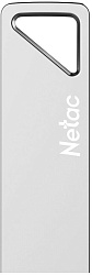 Флеш Диск Netac 8Gb U326 NT03U326N-008G-20PN USB2.0 серебристый