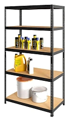 Стеллаж Практик SBL 180KD пол.:5 разборная 1803x900x400мм антрацит (S24499373309)
