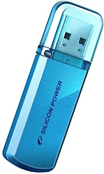Флеш Диск Silicon Power 32Gb Helios 101 SP032GBUF2101V1B USB2.0 синий
