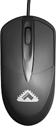 Мышь Бештау черный оптическая 1200dpi USB (М100РУ)