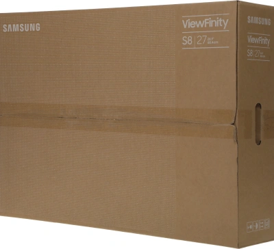 Монитор Samsung 27" ViewFinity S8 S27D800EAIXCI черный IPS LED 5ms 16:9 HDMI матовая HAS Piv 1000:1 350cd 178гр/178гр 3840x2160 60Hz DP 4K USB 6.1кг
