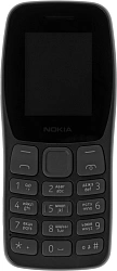 Мобильный телефон Nokia TA-1416 105 DS темно-серый моноблок 1.77" 120x160 Series 30+ GSM900/1800 Protect